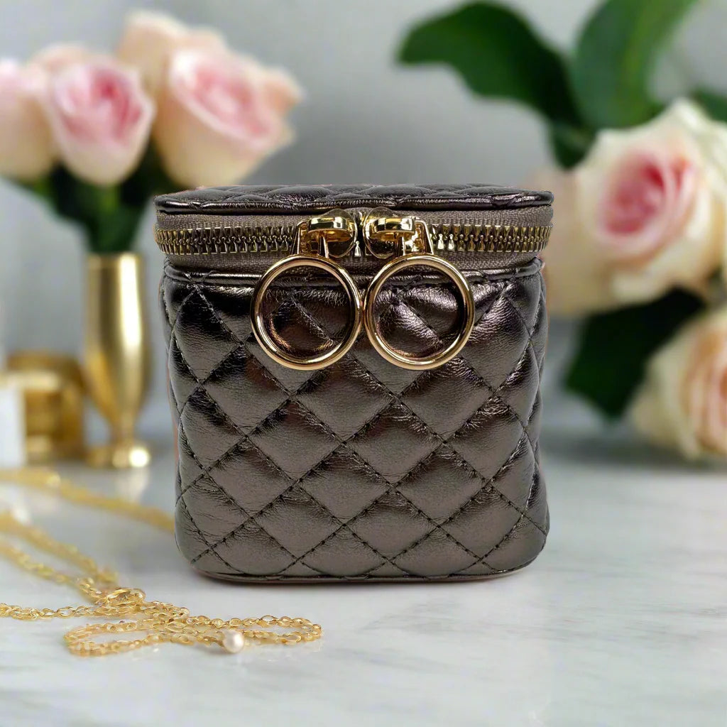 PurseN Train Jewelry Case - Bronze