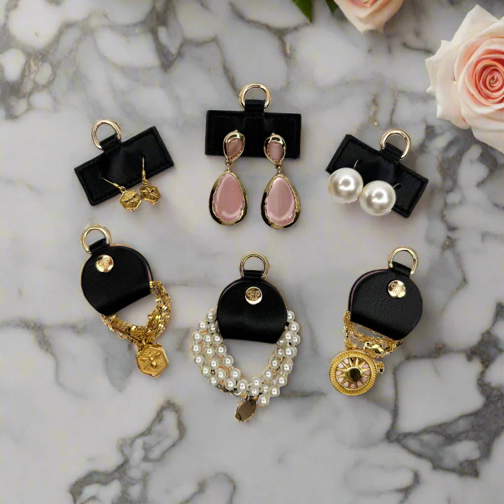 PurseN Train Jewelry Case - Timeless Quilted Black