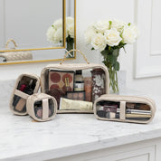 PurseN Trio Jet Setter - Pearl Quilted