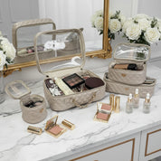 PurseN Trio Jet Setter - Pearl Quilted