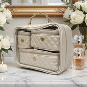 PurseN Trio Jet Setter - Pearl Quilted