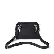 Baggallini Triple Zip Bagg-Black with Sand Lining