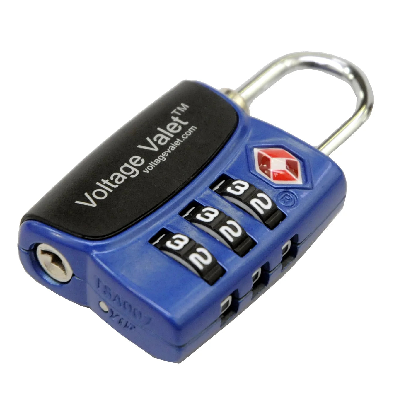 Voltage Valet TSA Combination Lock - Blue – Irv's Luggage