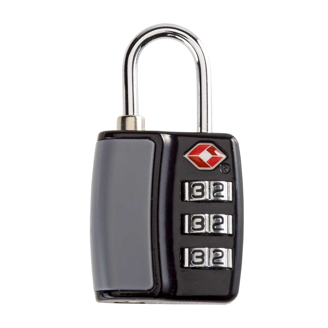 Talus TSA Accepted Combination Luggage Lock -  Black