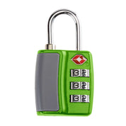 Talus TSA Accepted Combination Luggage Lock -  Green