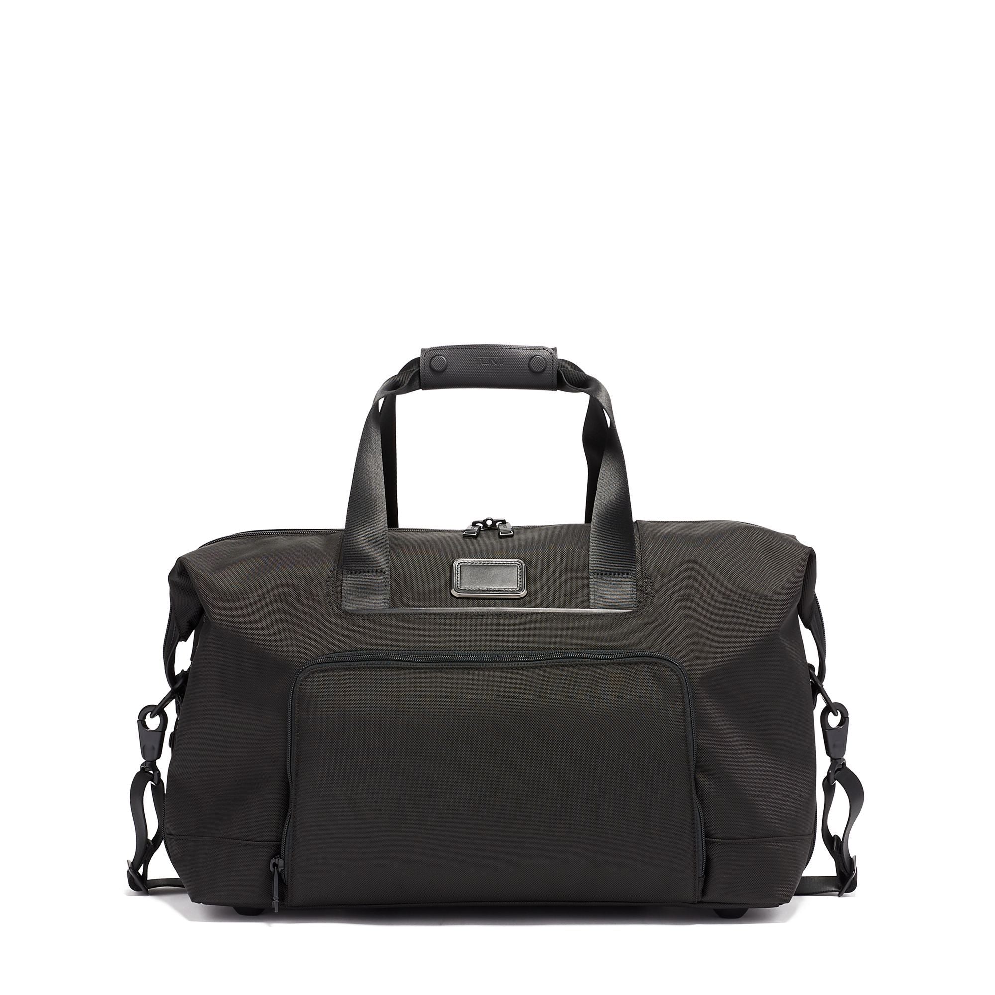 TUMI Alpha 3 Double Expandable Travel Satchel - Black