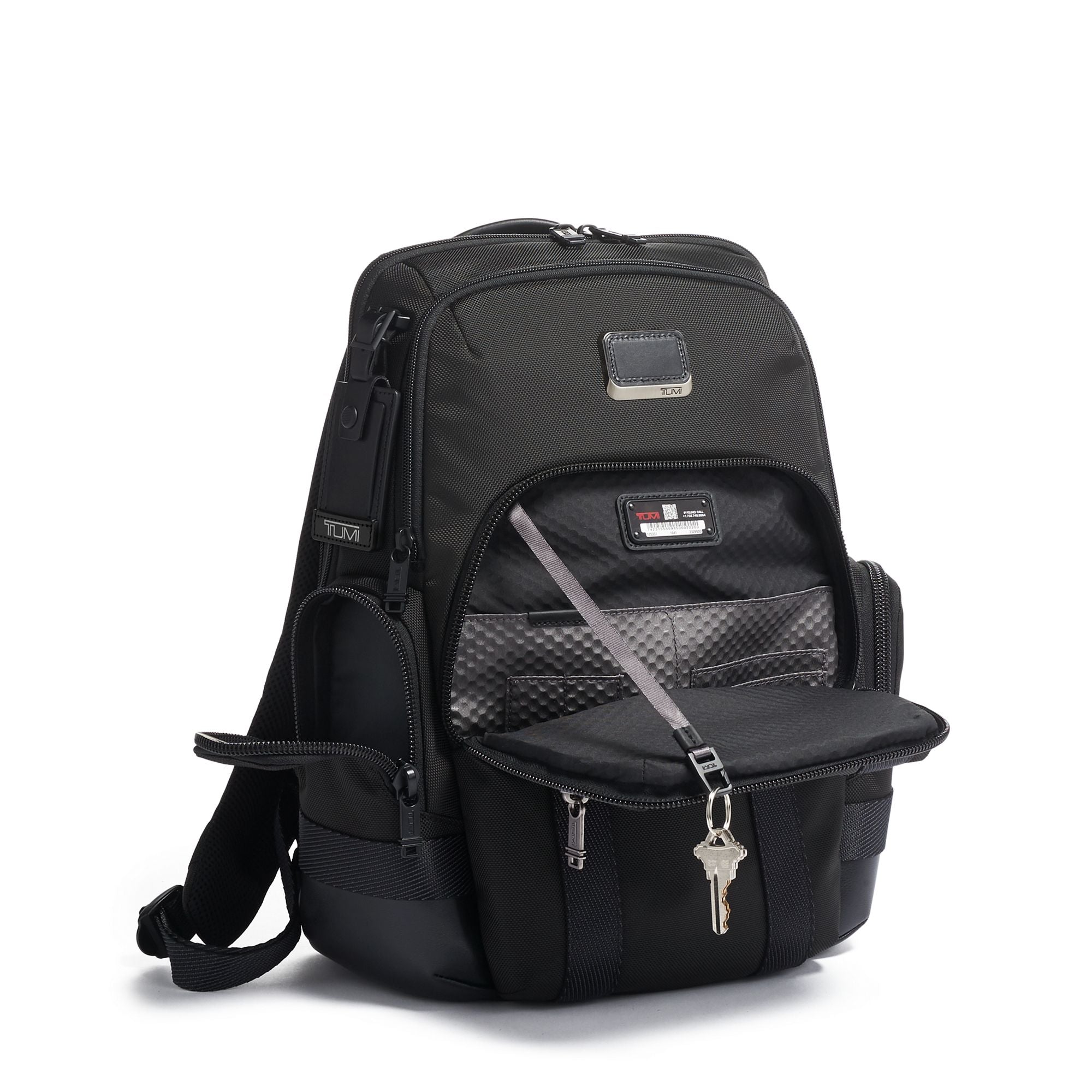 TUMI Alpha Bravo Nathan Expandable Backpack - Black Irv's Luggage TUMI Alpha Bravo Nathan Expandable Backpack - Black Irv's Luggage