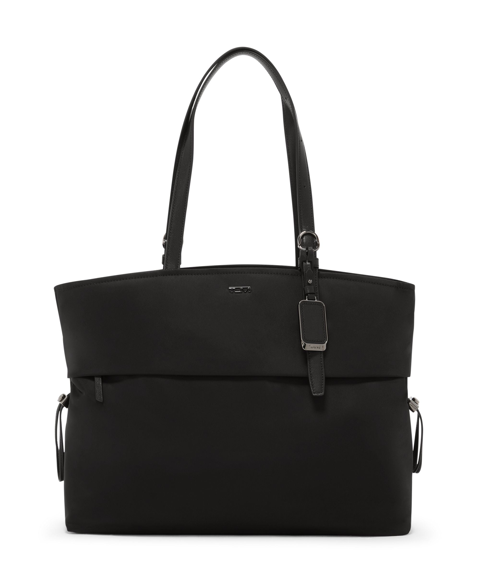 Tumi Voyageur Cam Large Tote - Black/Gunmetal