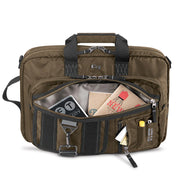 Solo New York Zone Hybrid Briefcase Backpack - Brown/Black