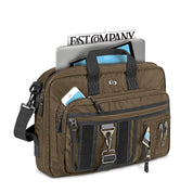 Solo New York Zone Hybrid Briefcase Backpack - Brown/Black