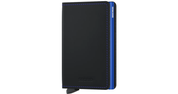 Secrid Slim Wallet Matte- Black & Blue