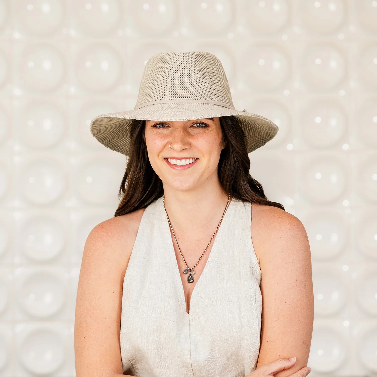 Wallaroo Victoria Fedora UPF50+ - Stone