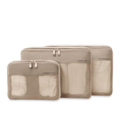 Briggs & Riley Carry On Packing Cube Set - Tan