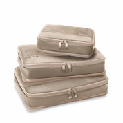 Briggs & Riley Carry On Packing Cube Set - Tan