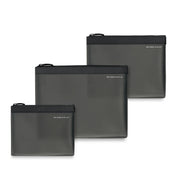 Briggs & Riley Travel Essentials Translucent Pouch Set - Black