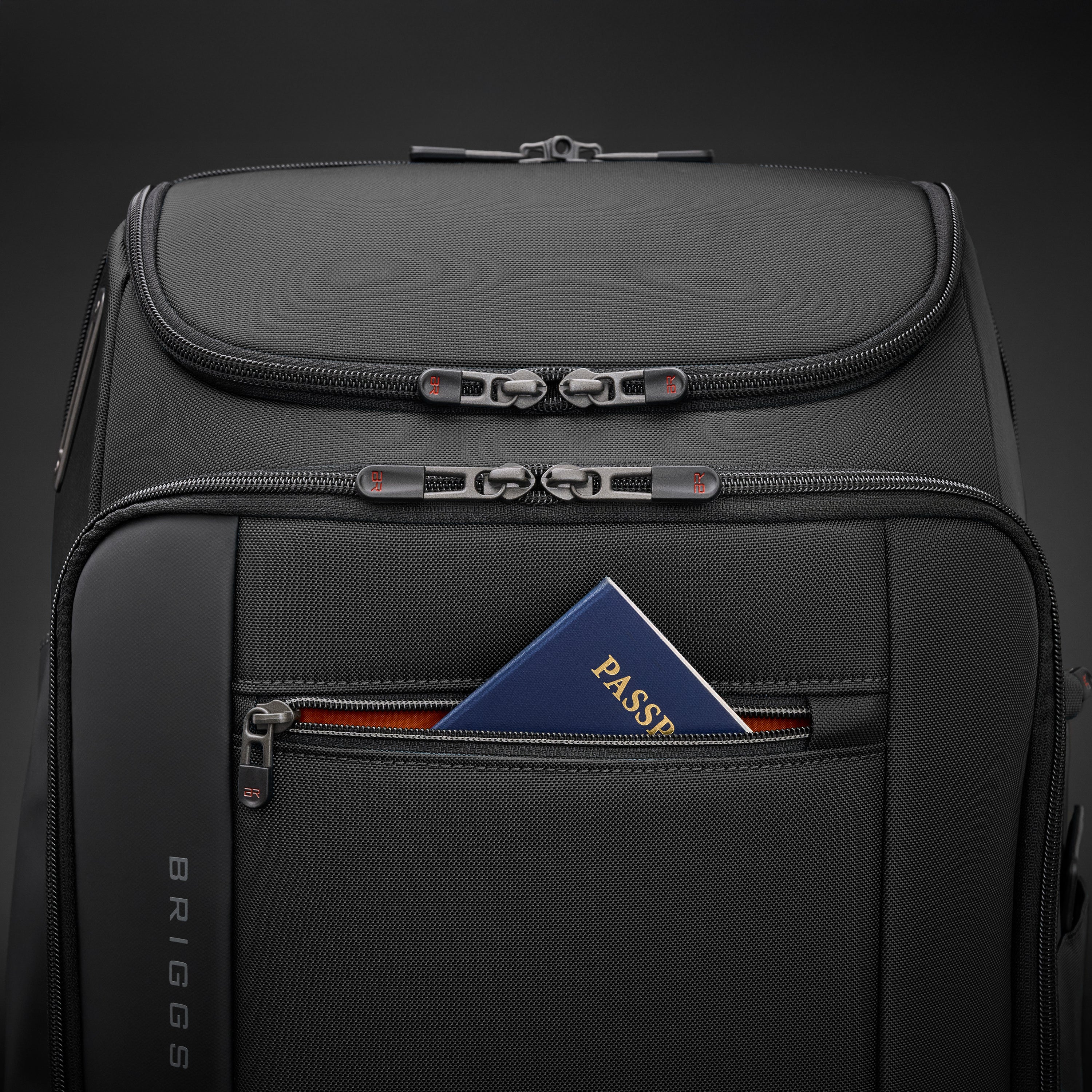 Briggs & Riley ZDX U-Zip Travel Backpack - Black