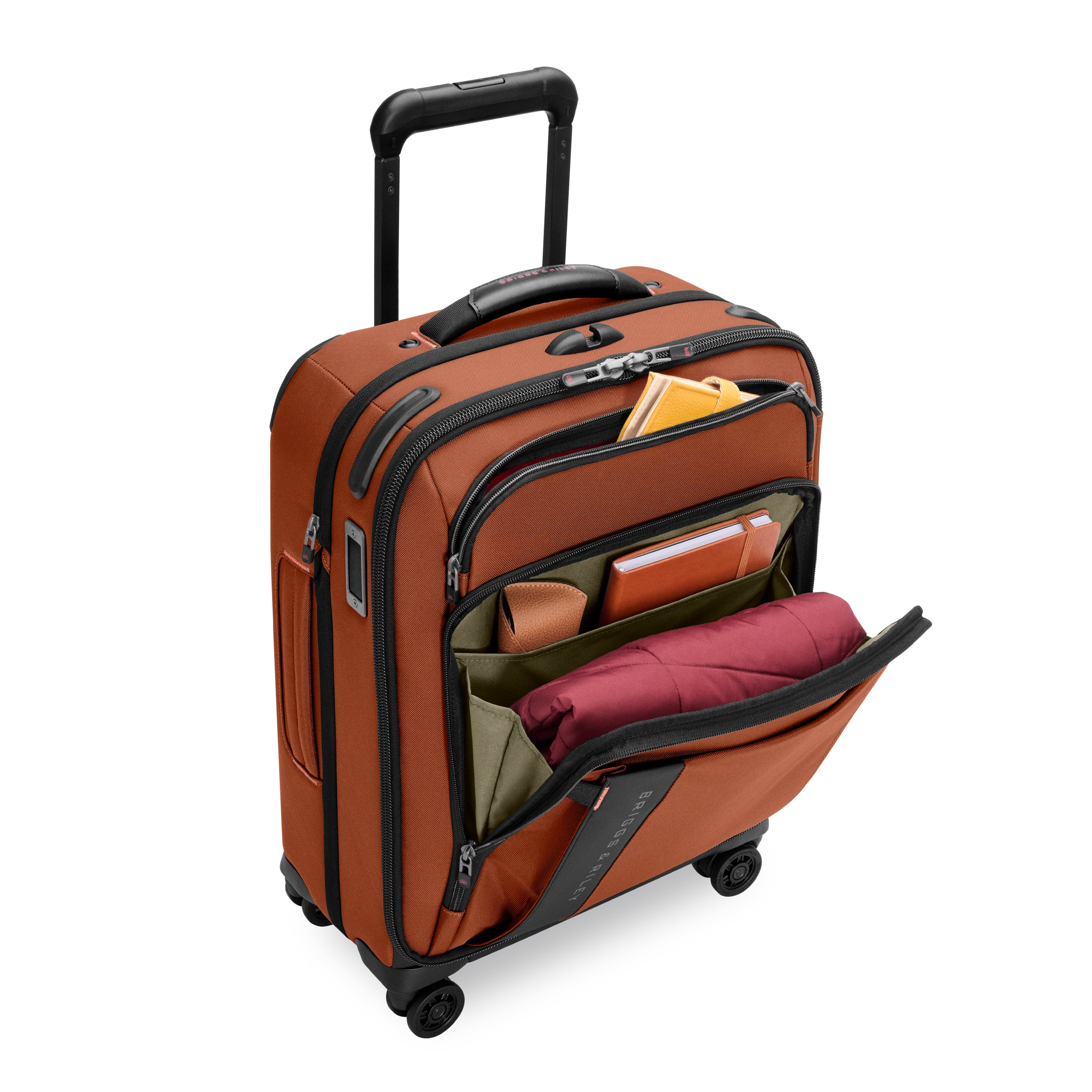 Briggs & Riley ZDX  Global  Carry On Expandable Spinner - Canyon