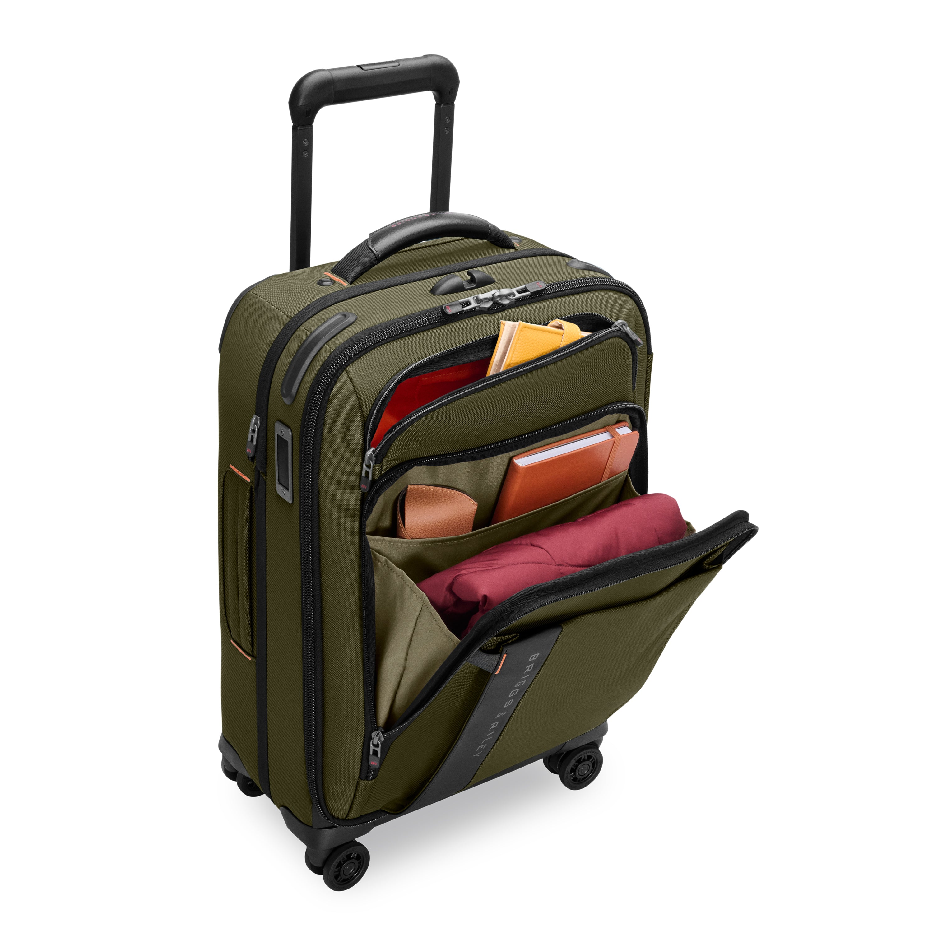 トラベル Briggs & Riley ZDX Essential Carry On Expandable Spinner - Hunter