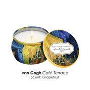 RainCaper Scented Candle Van Gogh Over the Rhone Scent Sandalwood