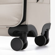 Luggex Underseat Carry-On 16" Soft Shell - Black