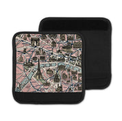 Daisy Mae Paris France Map Suitcase Spotter Luggage Handle Wrap