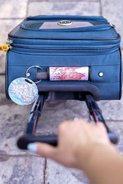 Daisy Mae Hawaii Big Island Map Suitcase Spotter Luggage Handle Wrap