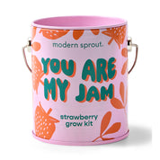 Modern Sprout Grow Kit Planters - You are My Jam Strawberry