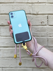 Tech Candy The Hookup Phone Lanyard -Rose Gold