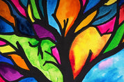Micro Puzzles Stained Glass Tree