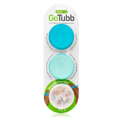 Humangear GoTubb Medium .7 oz- 3 Pack - Clear/Teal/Agua