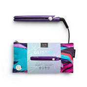 Glister Mini Adventurist Dual Voltage Flat Iron (with Travel Carrying Bag) - Purple