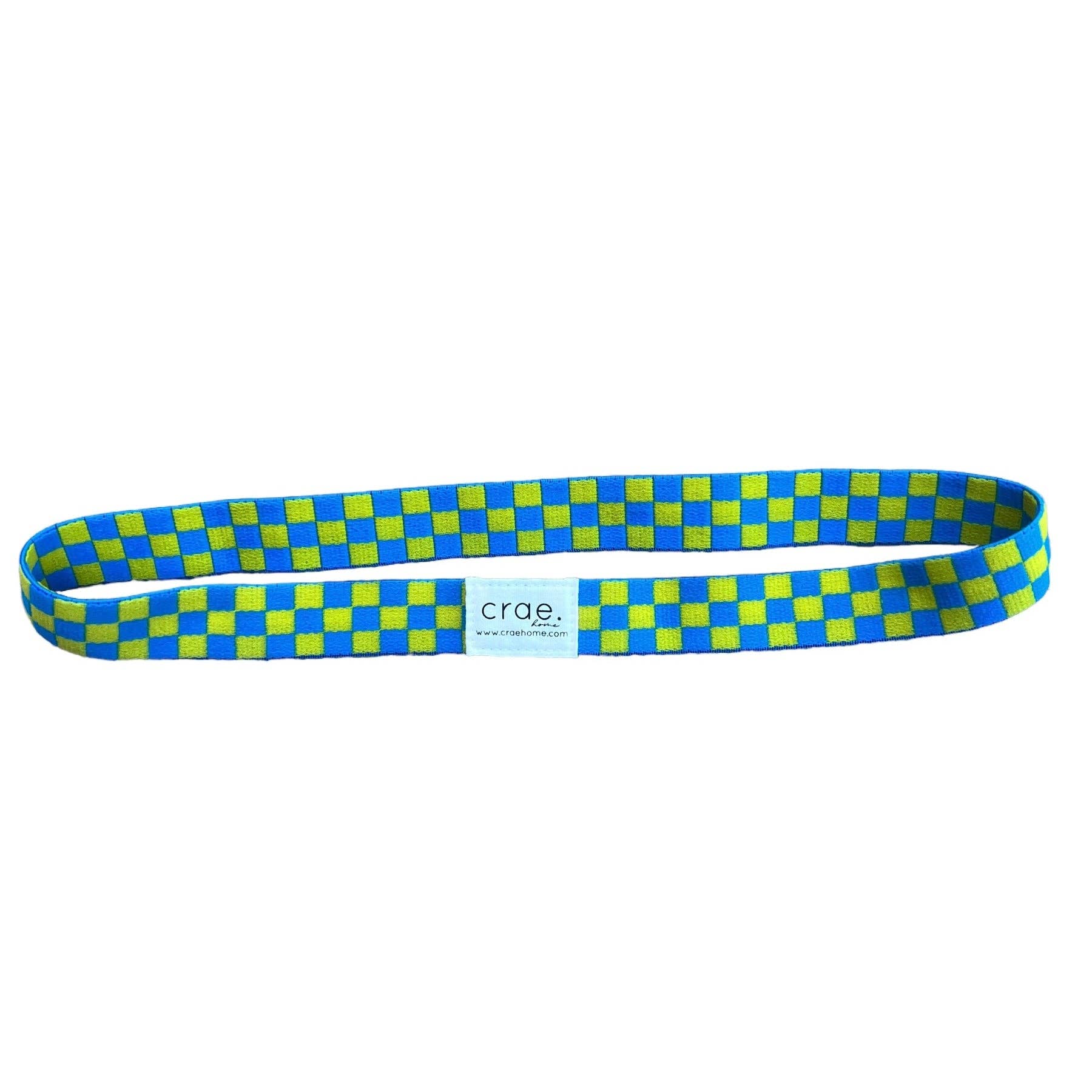 Lounge Chair Pool Towel Band: Archie Blue/Neon