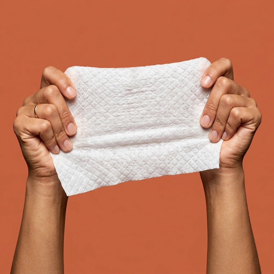 Fomin Travel Size Hand Sanitizer Wipes - Rose Sandalwood