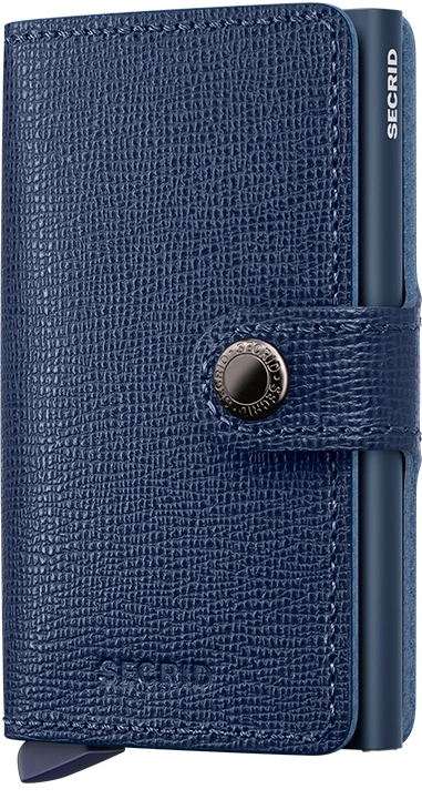 Secrid Mini Wallet Crisple - Crisple Navy