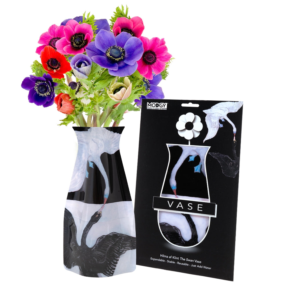 Modgy Expandable Vase -Hilma af Klint - The Swan Vase