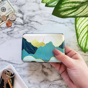 Monarque Enameled Mountain Armored Wallet