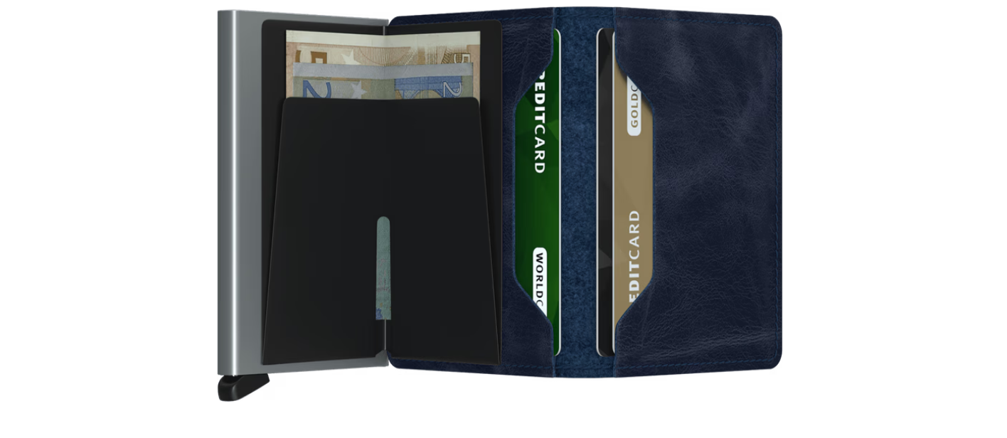 Secrid  SlimWallet  Vintage - Blue