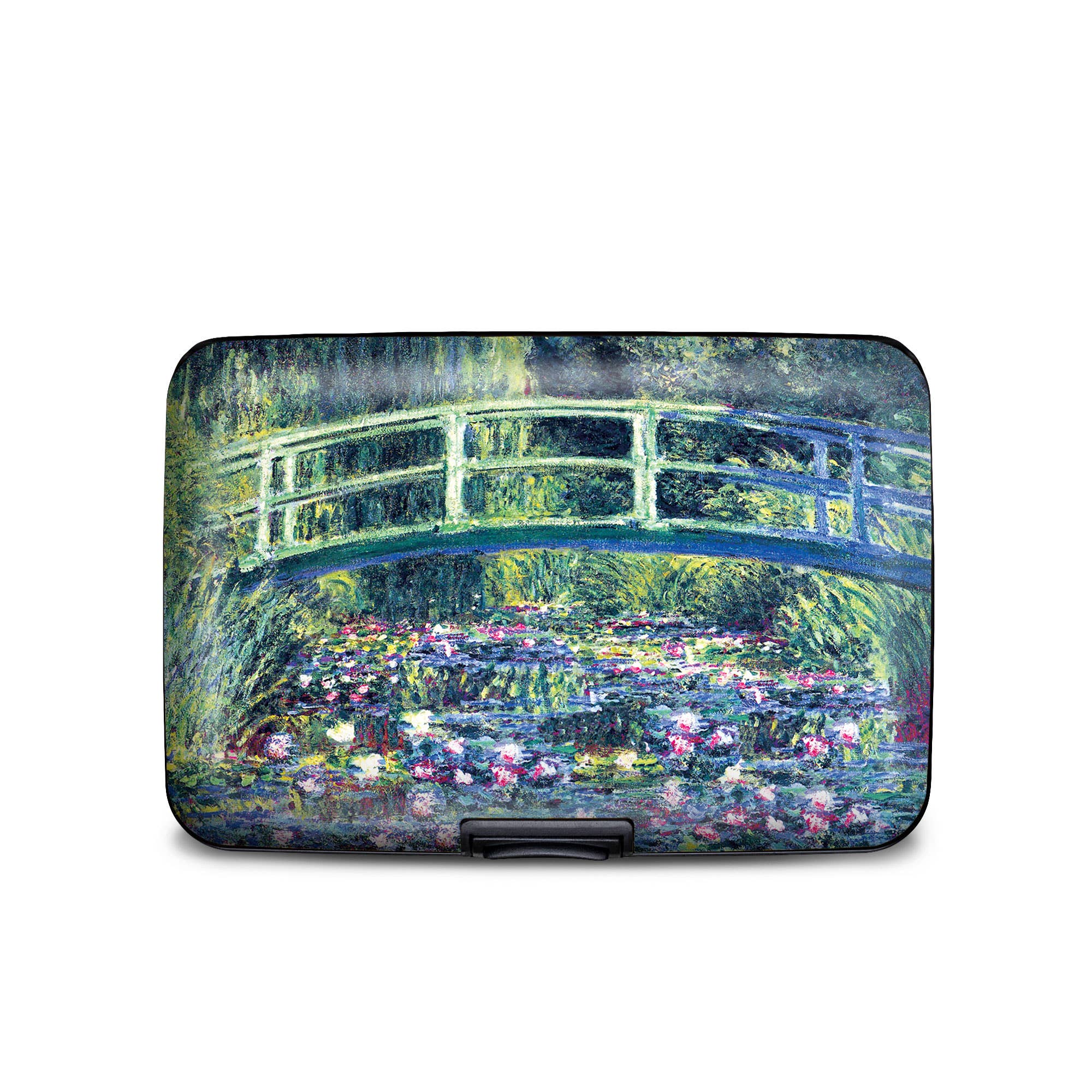 Monarque  Monet Water Lily Pond & Japanese Bridge Armored Wallet