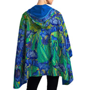 RainCaper - Van Gogh "Irises" Reversible Rain Cape