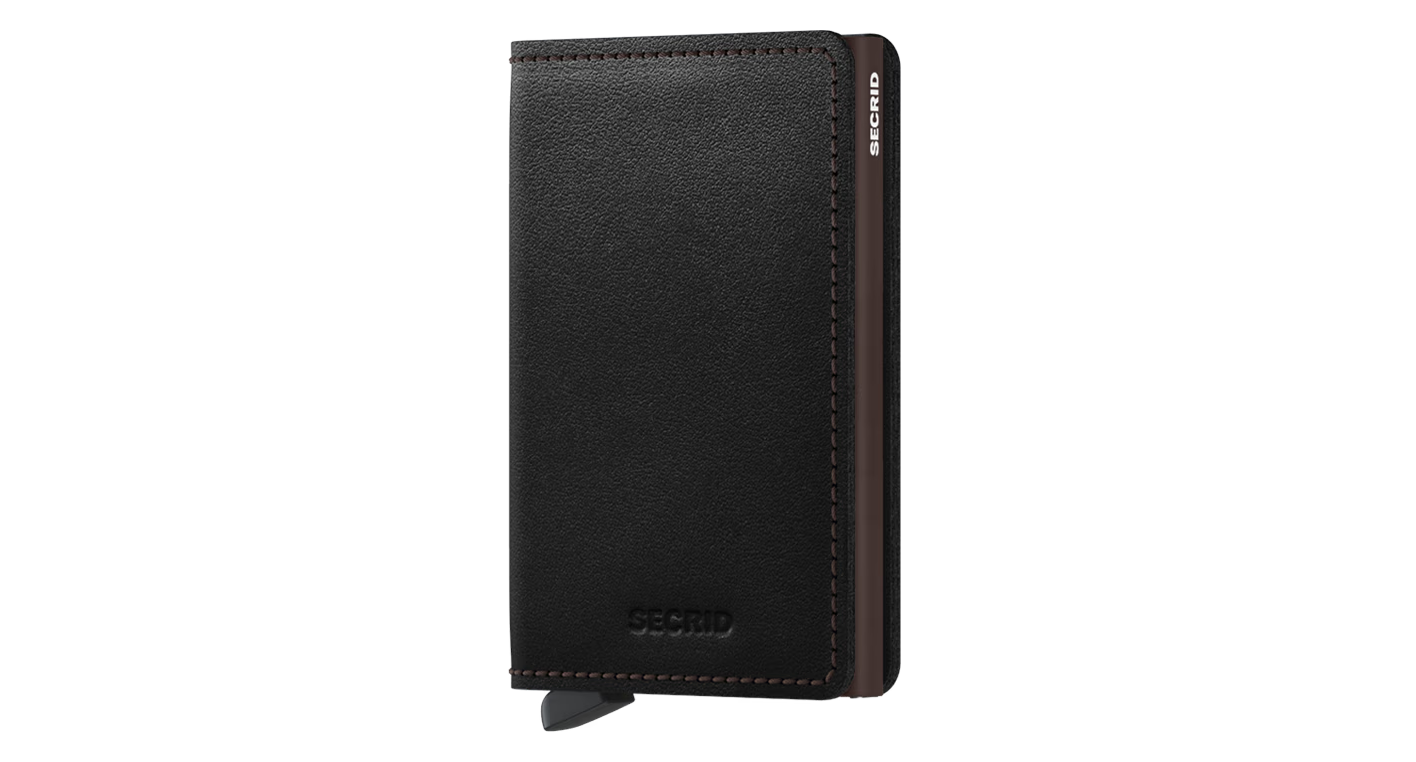 Secrid Slimwallet Original - Black-Brown