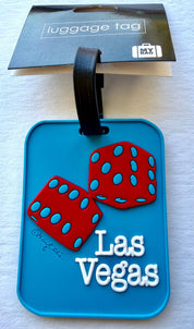Mary Ellis Las Vegas Dice 3-D Luggage Tag