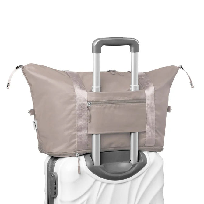 The Foldie 4.0 Foldable Expandable Tote - Beige