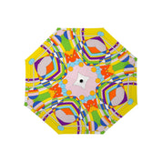 RainCaper Frank Lloyd Wright March Balloons Travel Umbrella – Compact, One-Touch Open & Close