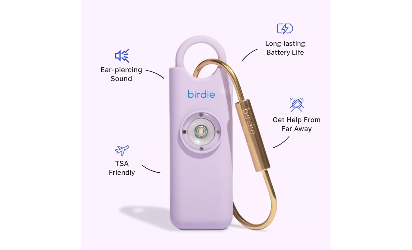 She's Birdie 3.0 Rechargeable Personal Safety Alarm - Metallic Blue