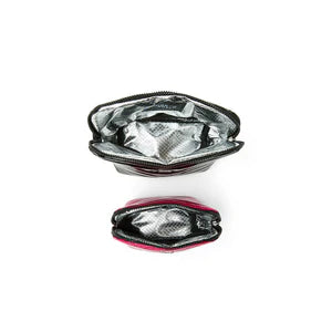 Think Royln Duo Stash - Black Patent/Glossy Fuchsia