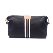 Brouk & Co. Original Toiletry Bag -  Black Stripe