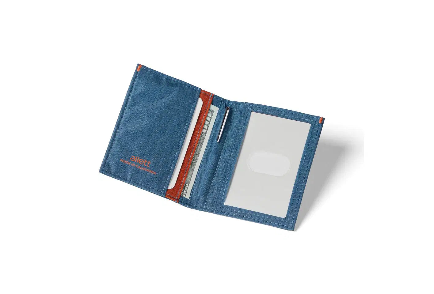 RFID Hybrid Card Wallet Blue