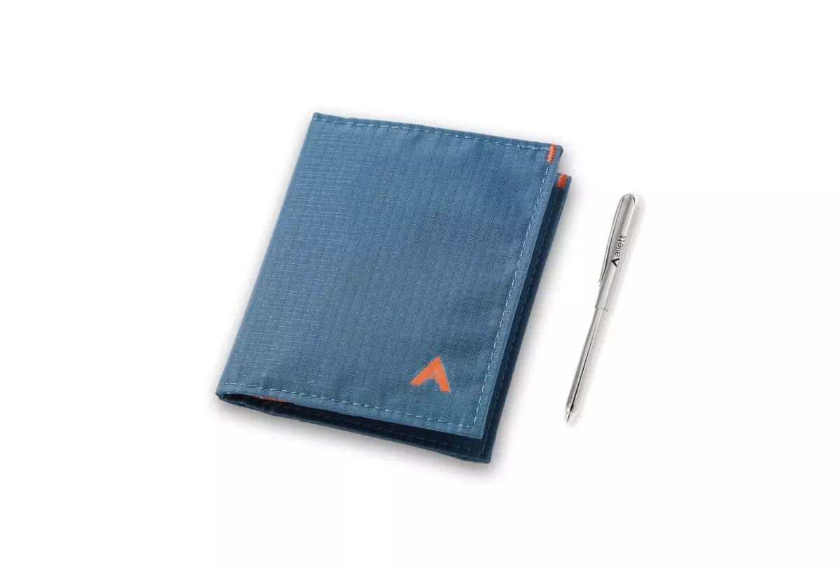 RFID Hybrid Card Wallet Blue