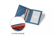 RFID Hybrid Card Wallet Blue