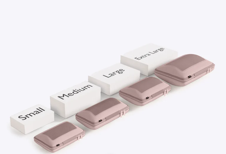 NOBL Travel Compressible 6 Piece Packing Cube Set - Blush